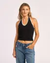 DEVIL HALTER TOP LD 