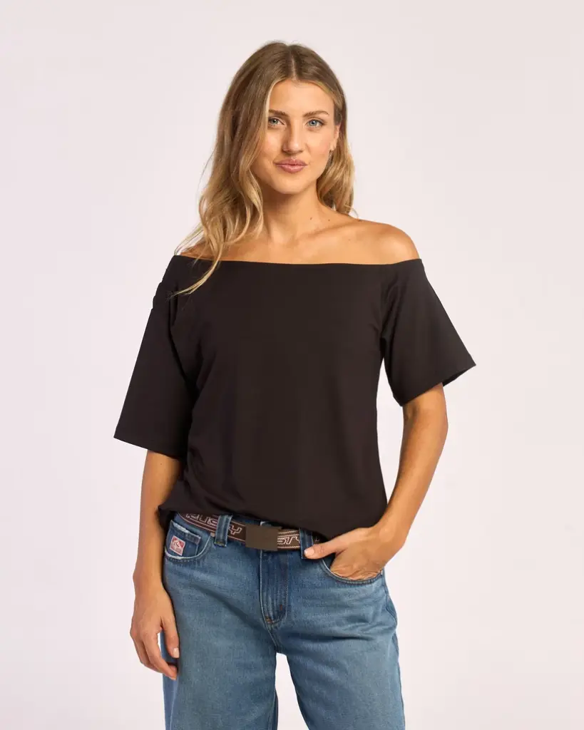 SALLY SLOUCH OFF SHOULDER TOP LD 