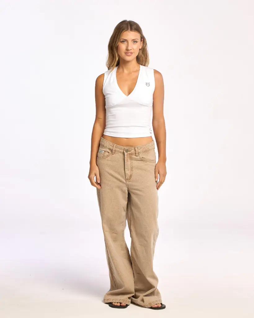 REGGY MIDI RISE DYED JEAN LD 