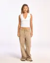 REGGY MIDI RISE DYED JEAN LD 