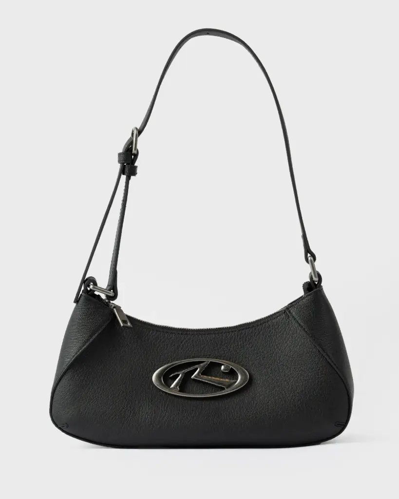 R DOT BUCKLE LEATHER BAG* 