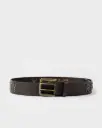 TEASE LEATHER STUD BELT* 