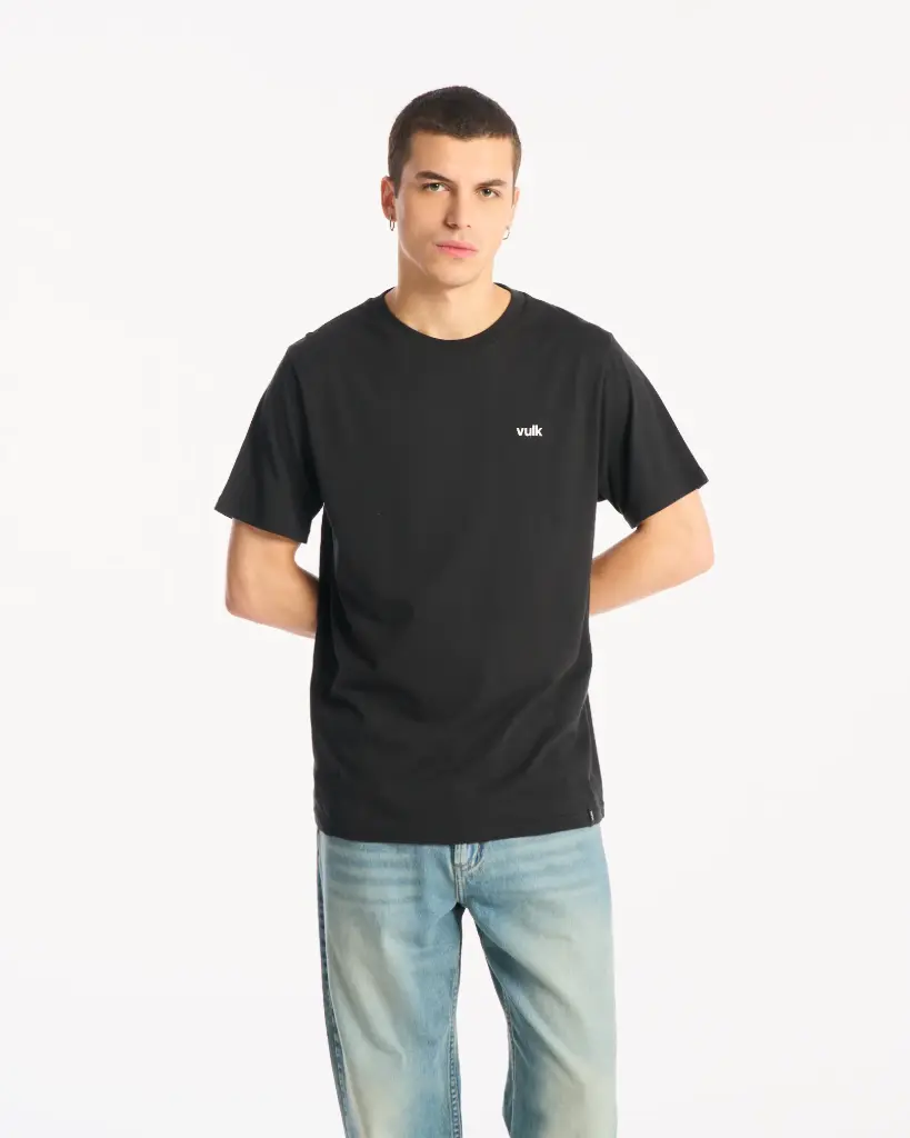 LOGO TEE* - BLACK - WHITE