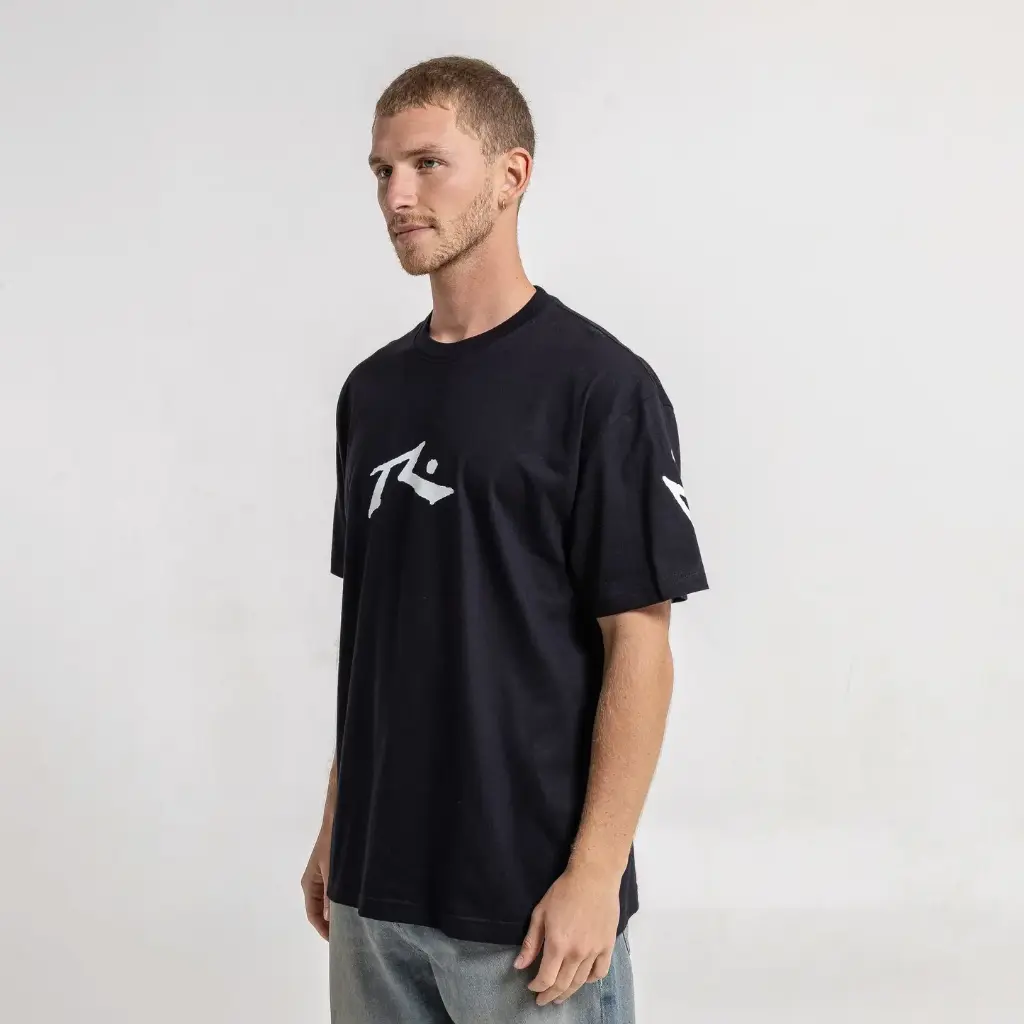 COMP REVOLUTION 2 TEE ( BLACK / WHITE )