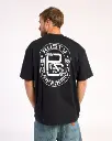 SNAKERS TEE OV ( BLACK / GREEN BEL )