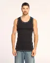 SLACK JACK TANK ( BLACK / WHITE )