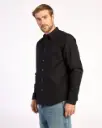 OVERTONE LS 2 SHIRT* ( BLACK / OFF WHITE )