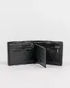 HIGH RIVER 2 LEATHER WALLET* ( BLACK / COFFEE )