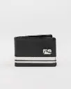 WHITE LINES LEATHER WALLET* 