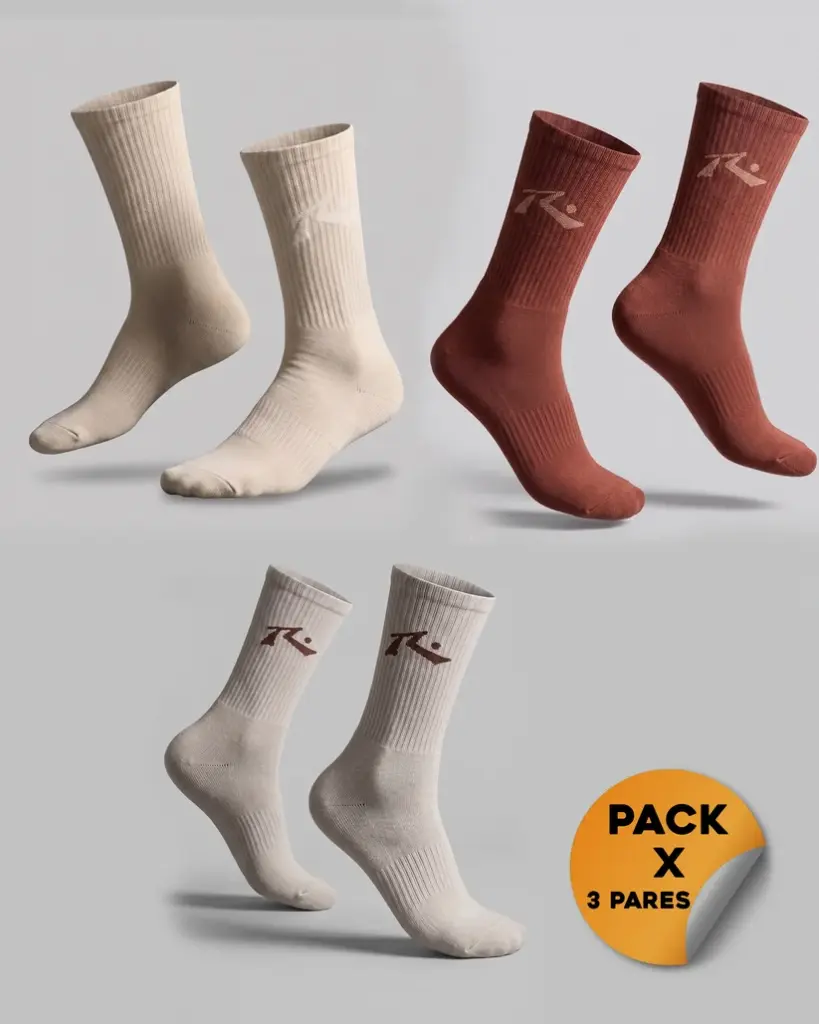 SUNSET STATION CALF 3-SOCK PACK* 