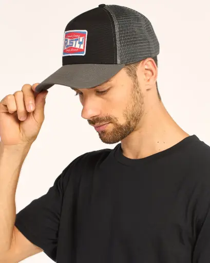 [52HRUA2706!BK!U] DAMPIER TRUCKER CAP* 