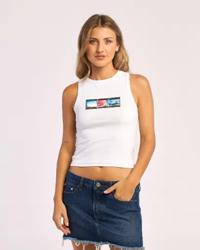 [04MRUA2739[Colores][Talles]] I HEART BOYS IN CARS RACER TANK LD 
