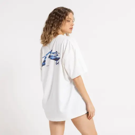 [00MRUA2622] JILL STANDARD 2 DYE RELAXED FIT TEE LD