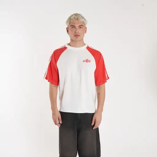 [00HVUA2612] WAVER TEE - CREAM